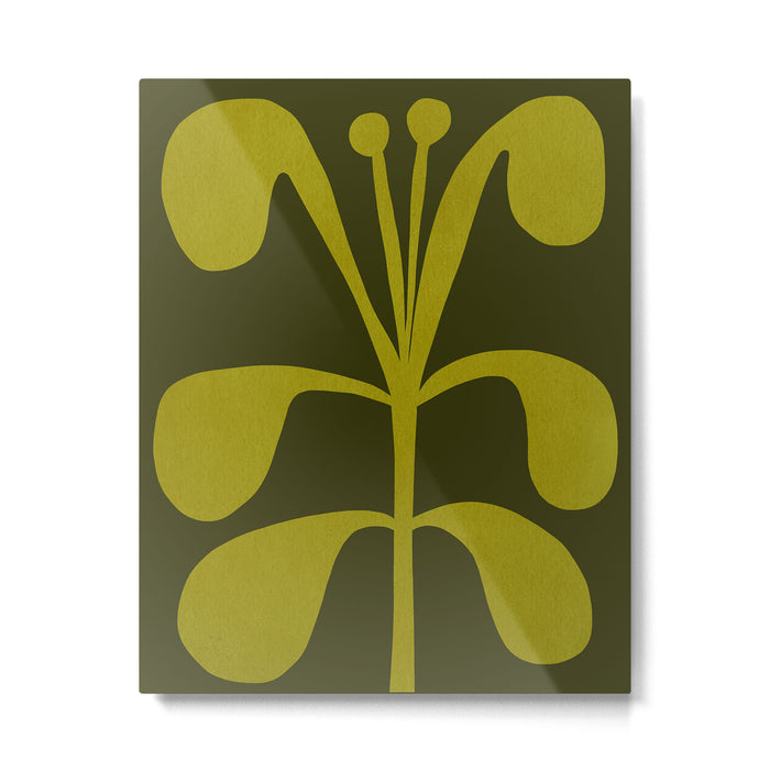 Abstract-botanical 15 Metal Print Gallery Image 1