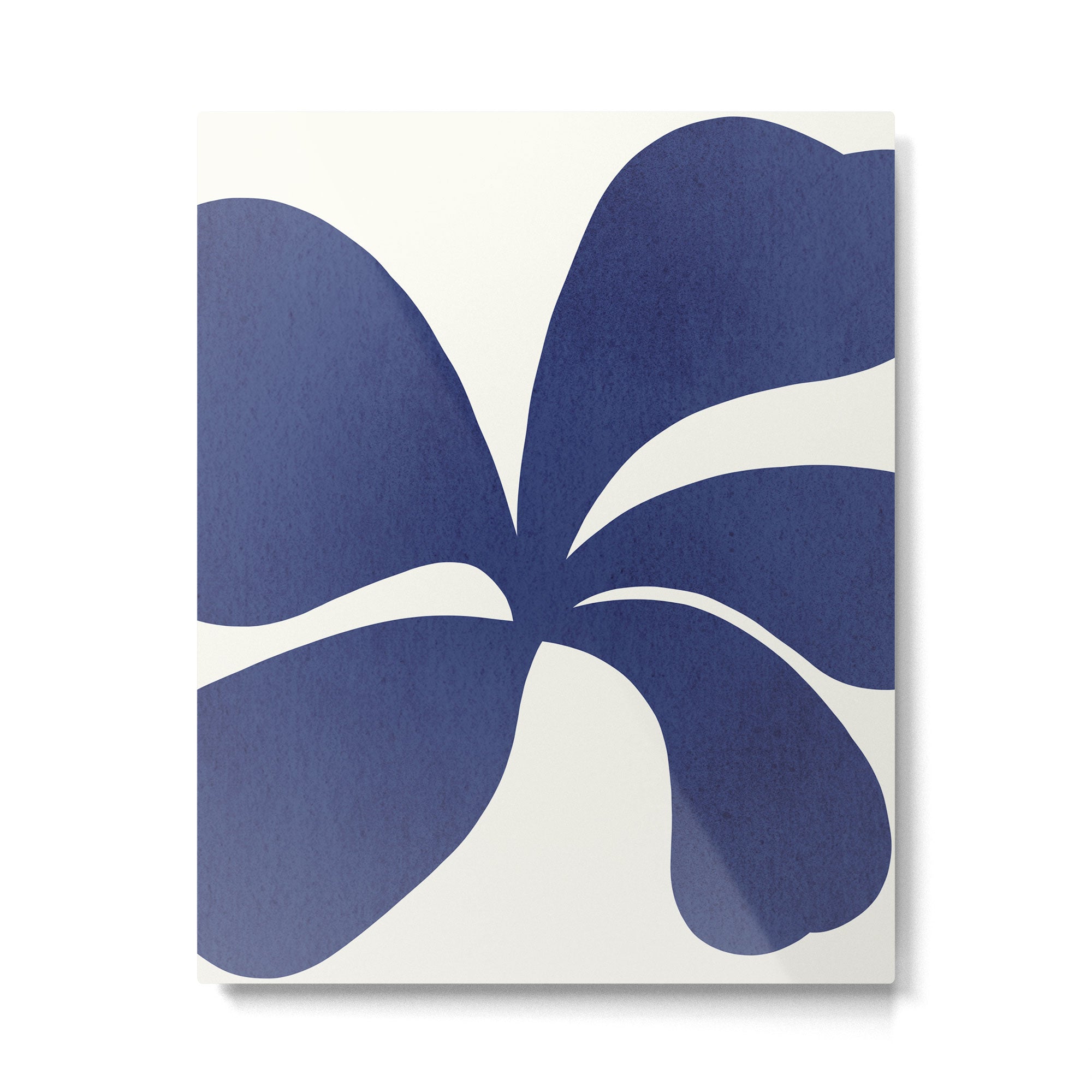 Abstract-botanical 16 blue Metal Print Gallery Image 6