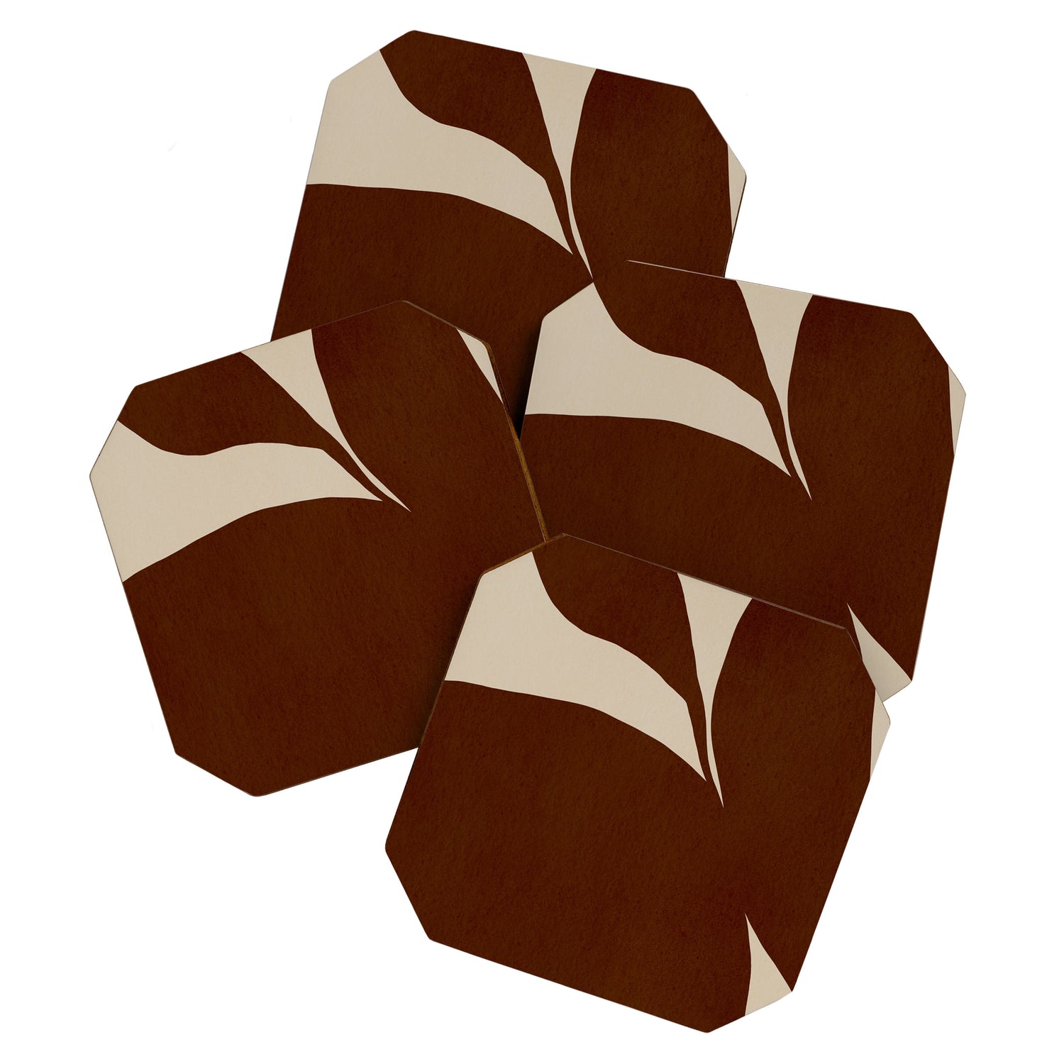 Abstract-botanical 19 Coaster Gallery Image 1