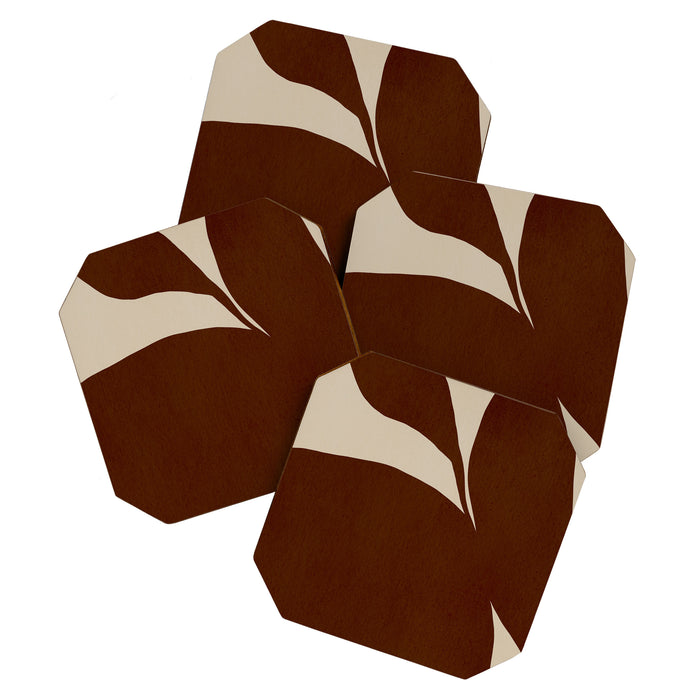 Abstract-botanical 19 Coaster Gallery Image 1