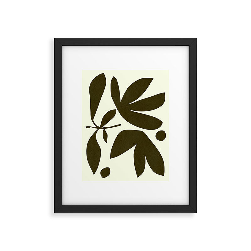 Abstract-botanical 25 Framed Art Print Gallery Image 6