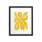 Abstract-botanical 29-yellow Framed Art Print Gallery Image 6