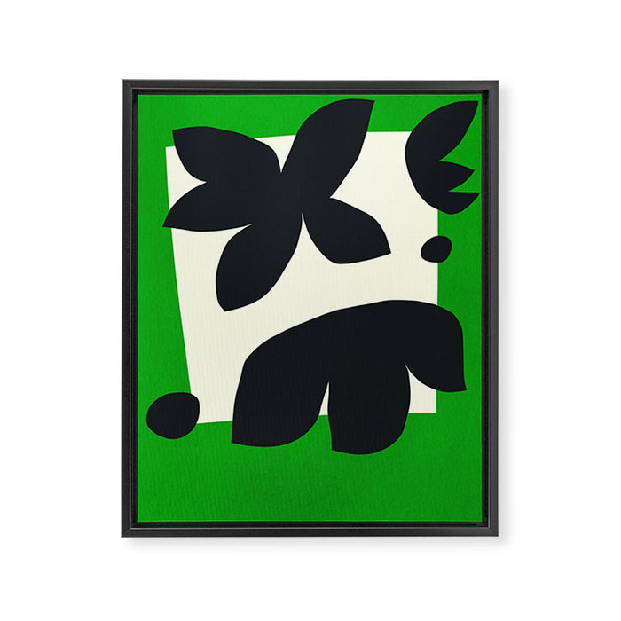 Abstract-botanical 36 Framed Canvas Print Gallery Image 1