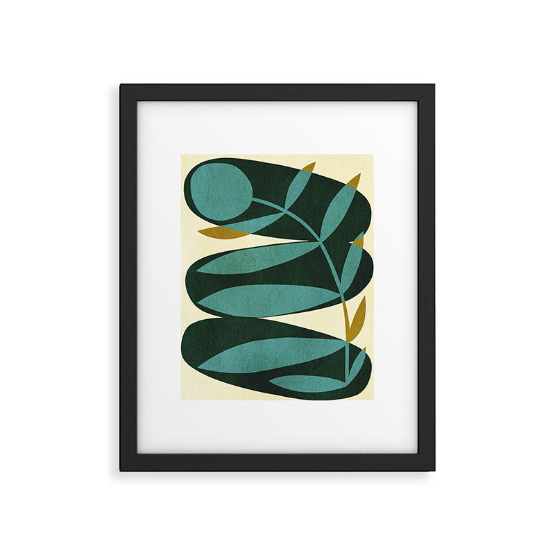 Abstract-botanical 43-2 Framed Art Print Gallery Image 5