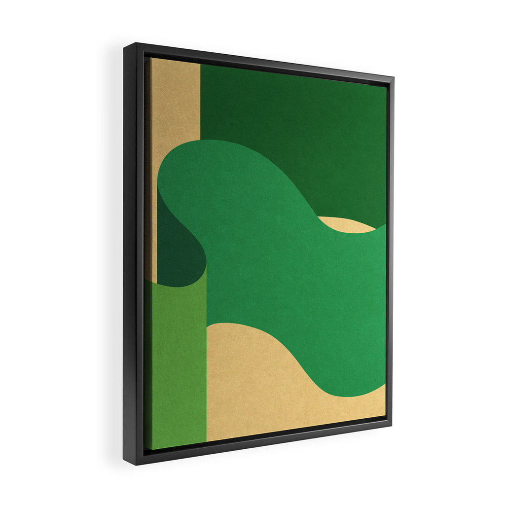 Abstract-s01 Framed Canvas Print Gallery Image 2