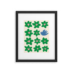 Blossom bird  Framed Art Print Gallery Image 4
