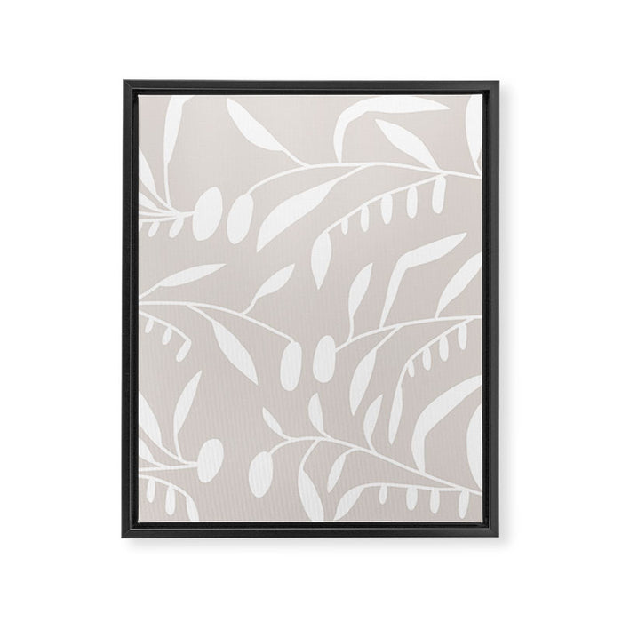 Botanica 01 Framed Canvas Print Gallery Image 1
