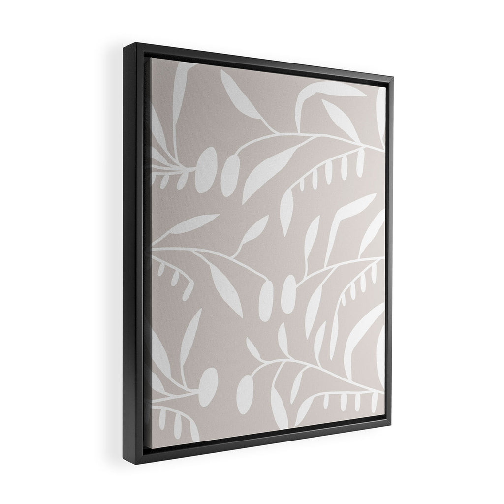 Botanica 01 Framed Canvas Print Gallery Image 2
