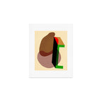 Colorful abstract shapes 01 Art Print Gallery Image 1