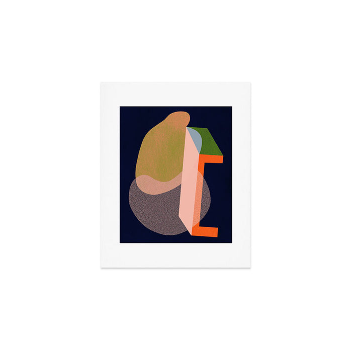 Colorful Abstract shapes -02 Art Print Gallery Image 1