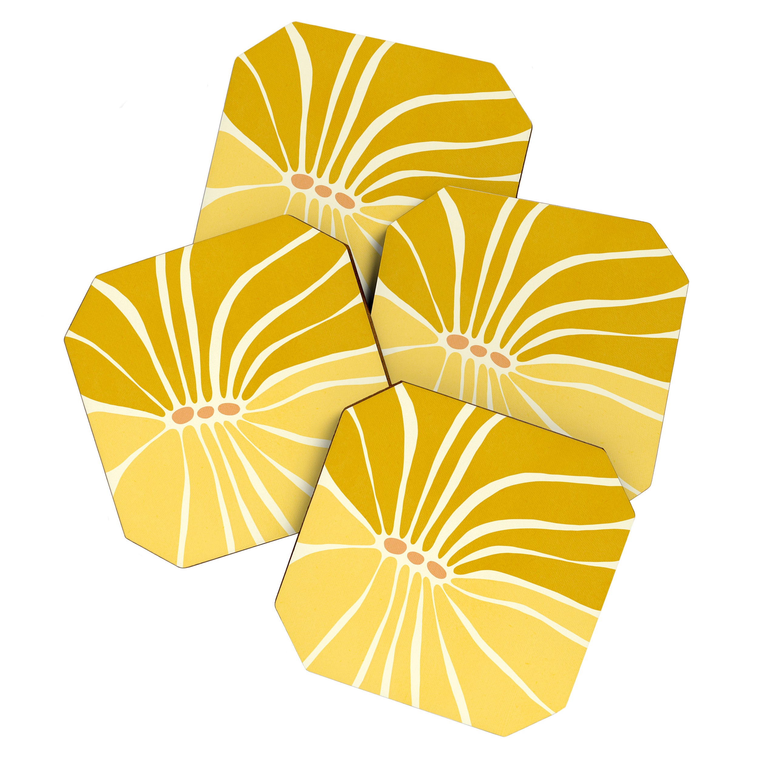 Flower014 Coaster Gallery Image 1
