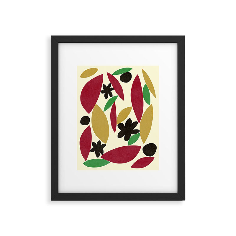 Flower05-1 Framed Art Print Gallery Image 5