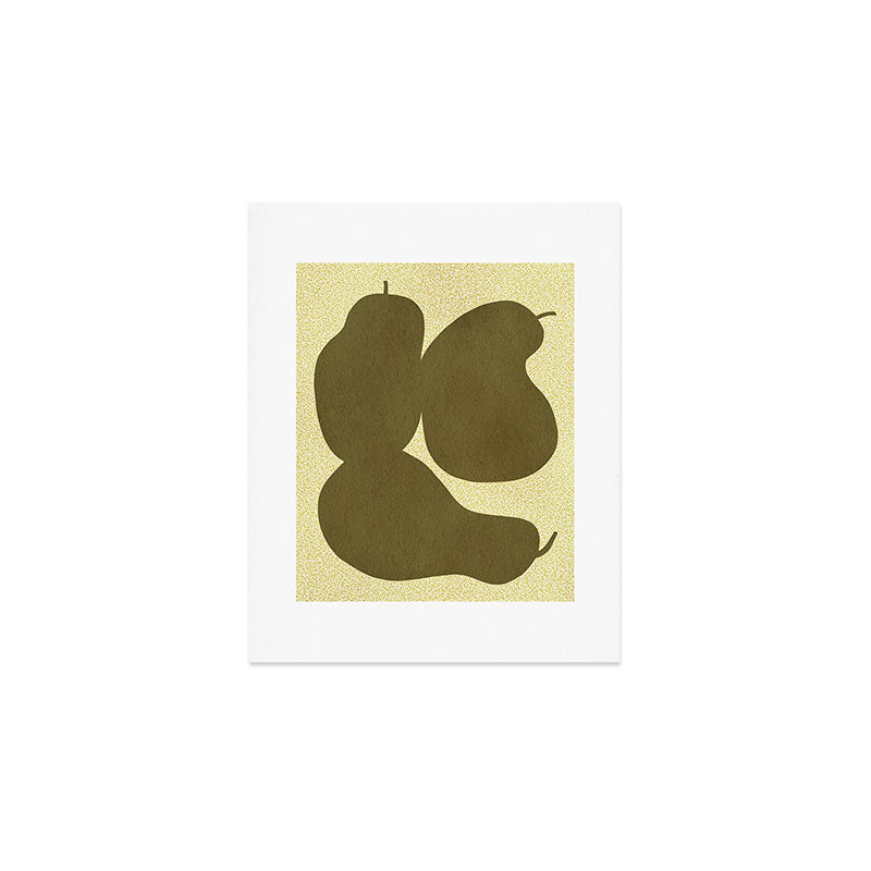 Minimal Pears 01 Art Print Gallery Image 1