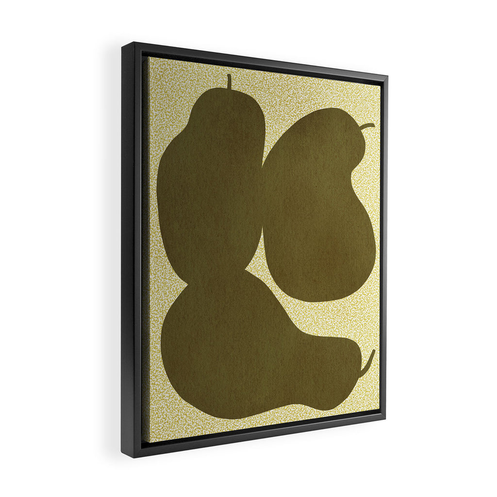 Minimal Pears 01 Framed Canvas Print Gallery Image 2