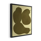 Minimal Pears 01 Framed Canvas Print Gallery Image 2