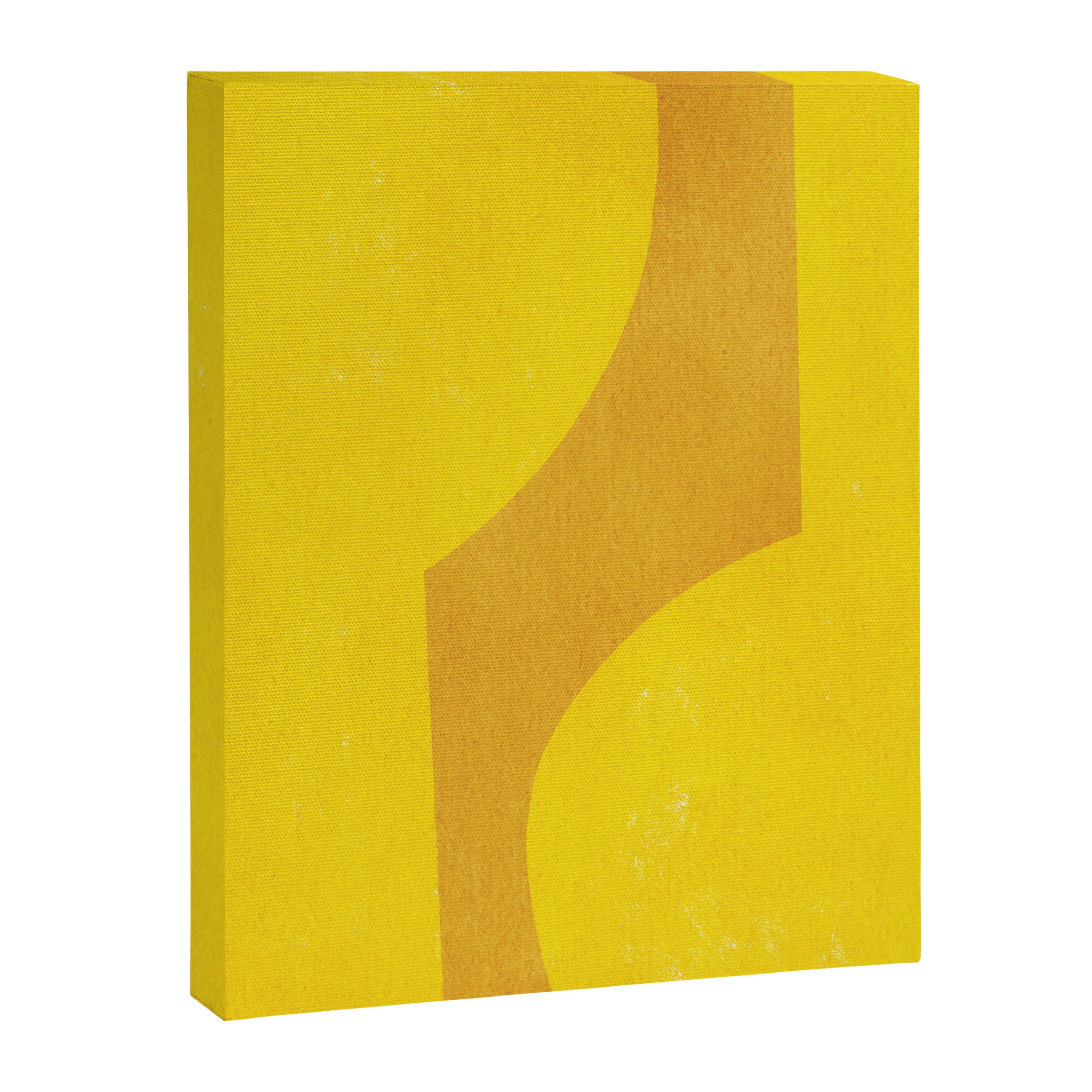 Minimal shape- yellow Canvas Print Gallery Image 6