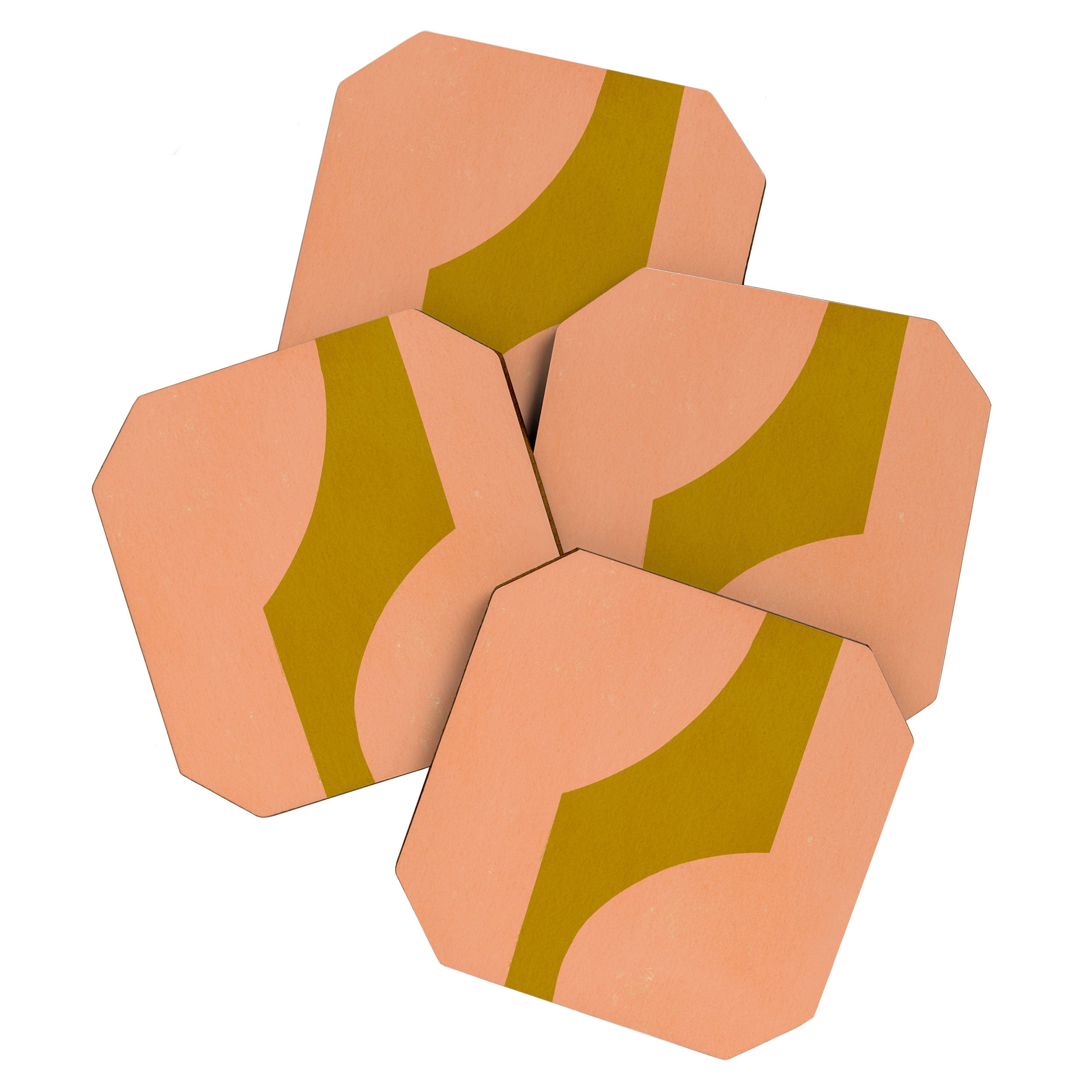 Minimal shape-colors  Coaster Gallery Image 1