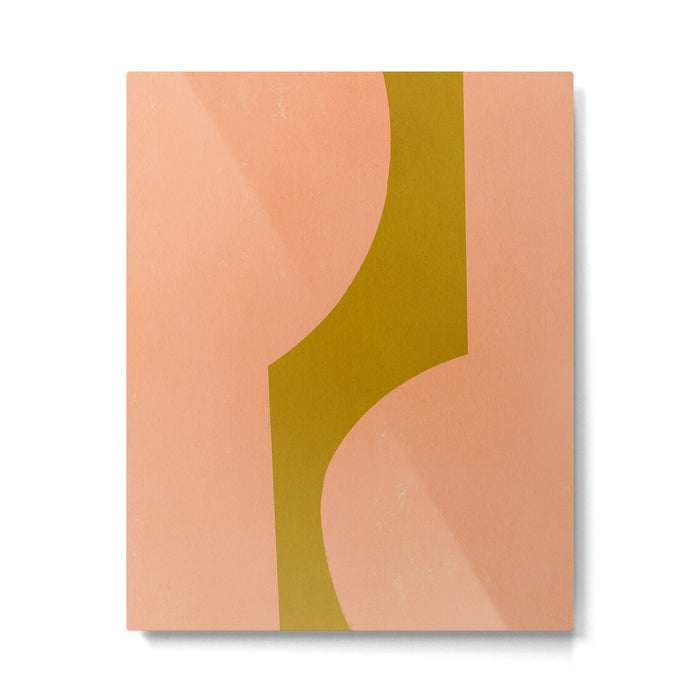 Minimal shape-colors  Metal Print Gallery Image 1