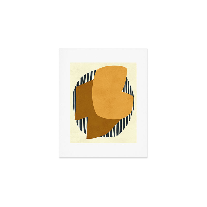 Modern abstract shape N01 Art Print Gallery Image 1