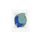 Modern abstract shape N02 Art Print Gallery Image 1