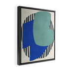 Modern abstract shape N02 Framed Canvas Print Gallery Image 2