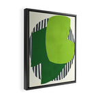 Modern abstract shape N03 Framed Canvas Print Gallery Image 2