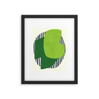 Modern abstract shape N03 Framed Art Print Gallery Image 5