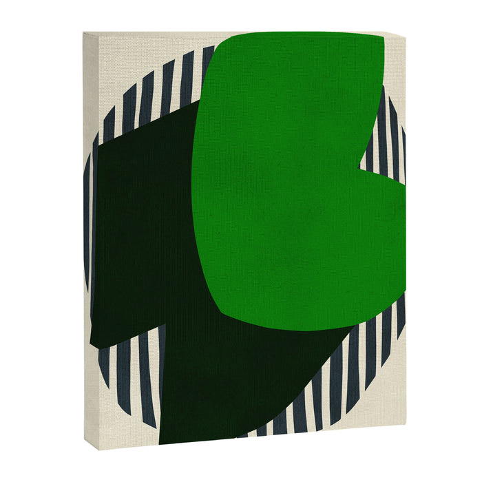 Modern abstract shape N04 Canvas Print Gallery Image 1