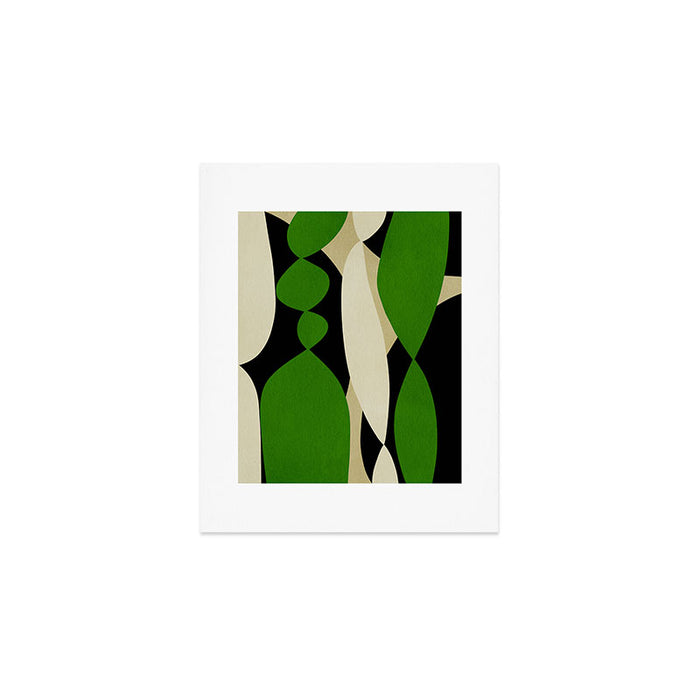 Modern shapes composition N01 Art Print Gallery Image 1