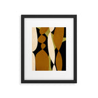 Modern shapes composition N02 Framed Art Print Gallery Image 5