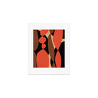 Modern shapes composition N03 Art Print Gallery Image 1