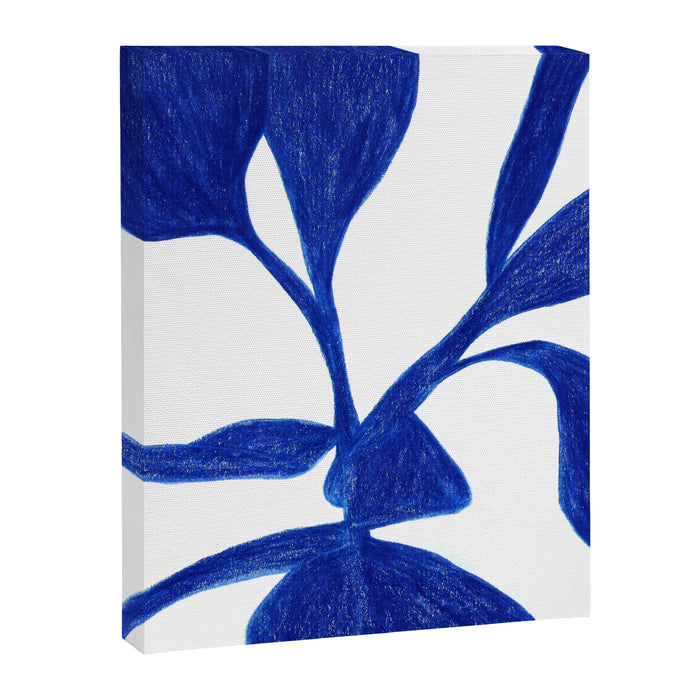 Plant blue  Canvas Print Gallery Image 1