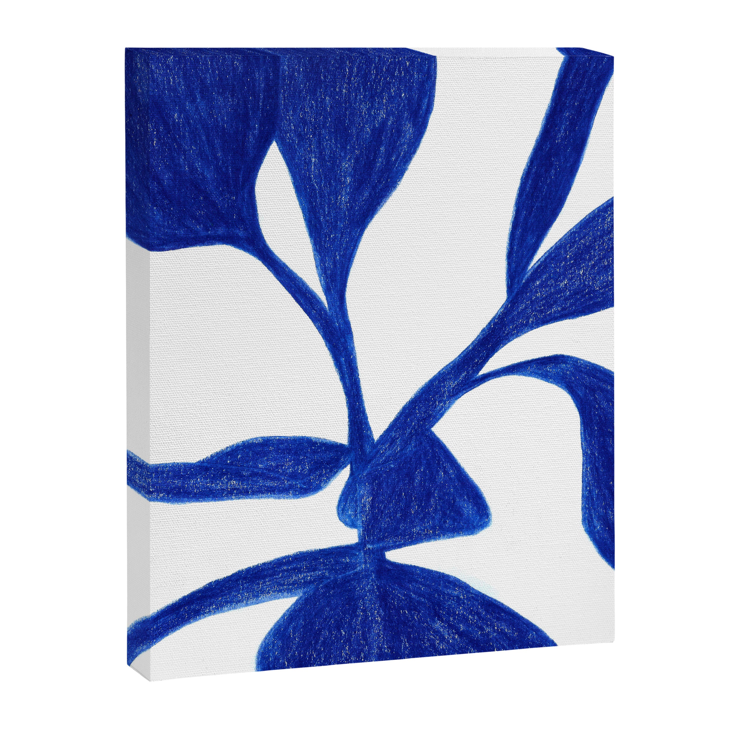 Plant blue  Canvas Print Gallery Image 6