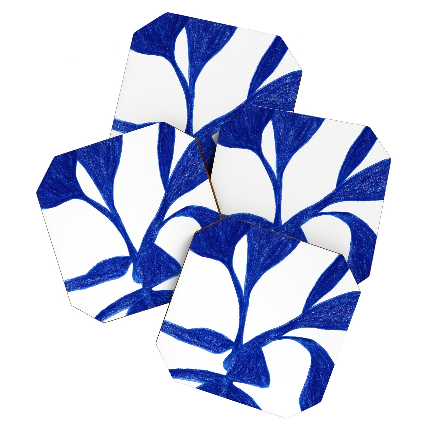 Plant blue  Coaster Gallery Image 1
