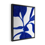Plant blue  Framed Canvas Print Gallery Image 2