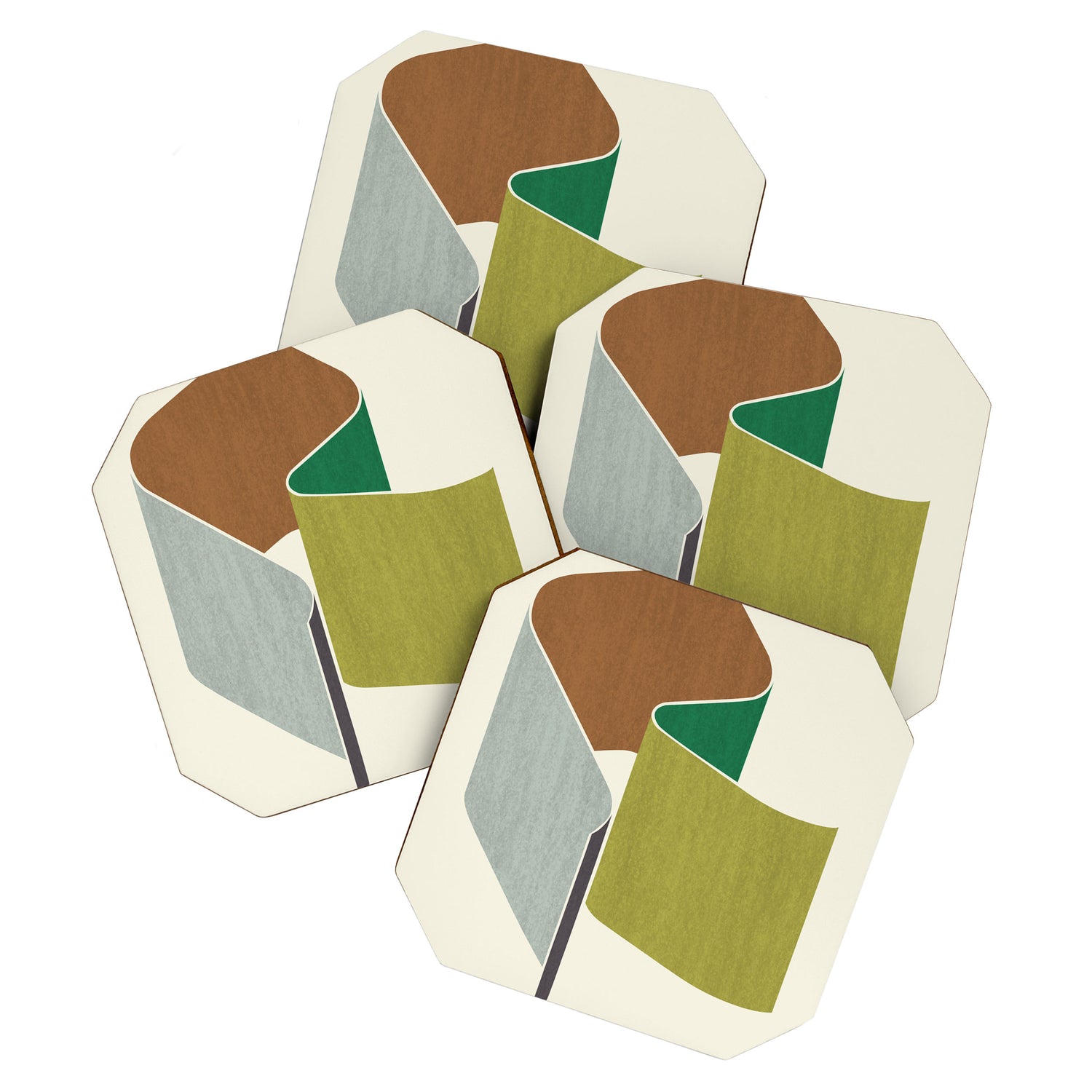 Shape008 Coaster Gallery Image 1