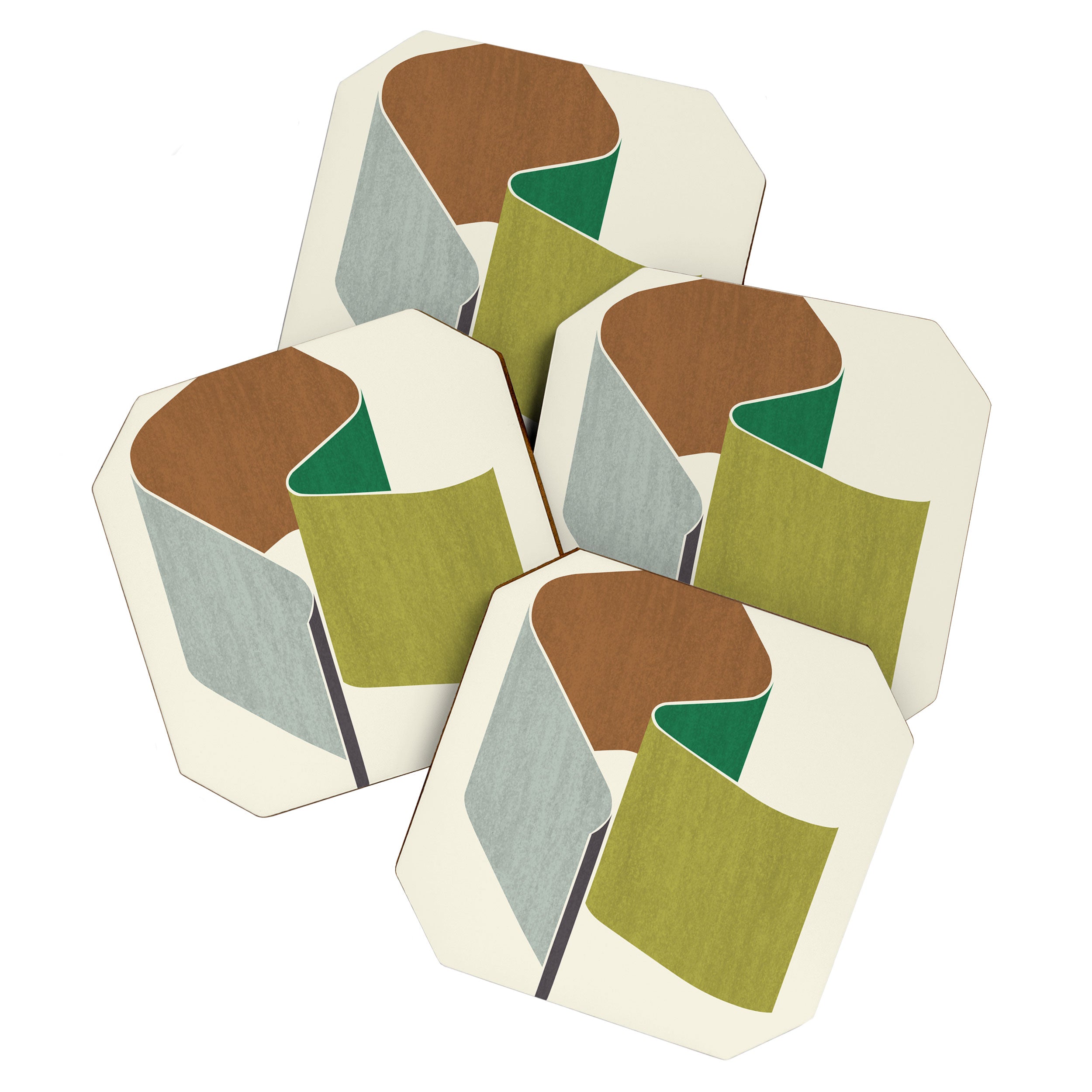 Shape008 Coaster Gallery Image 1