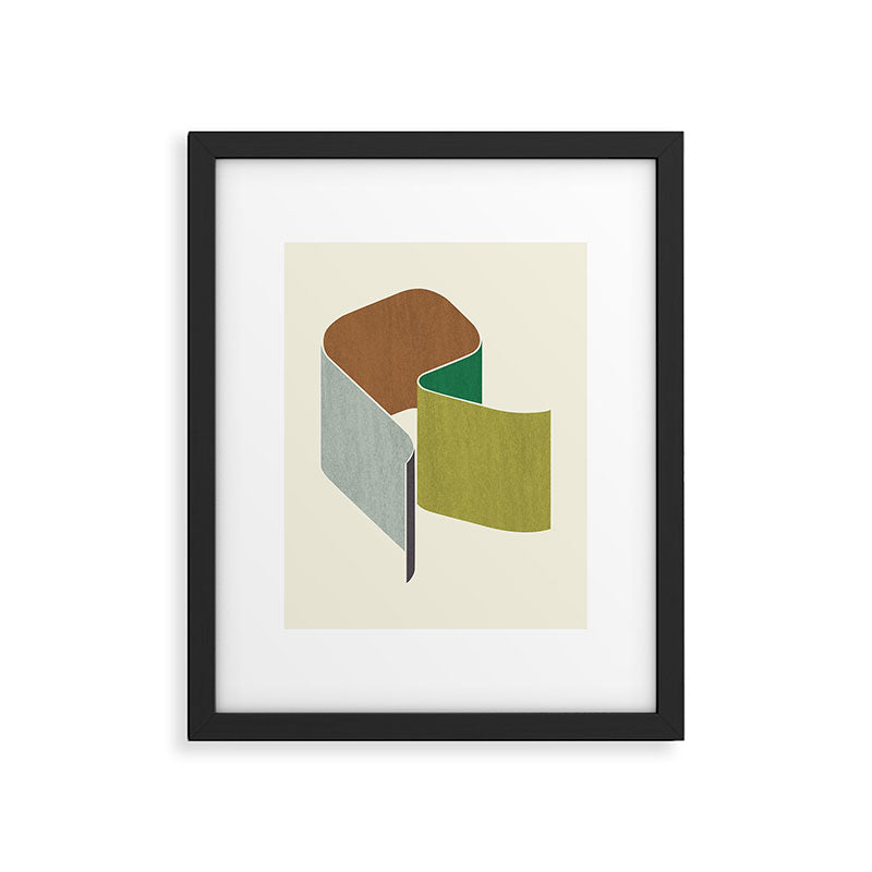 Shape008 Framed Art Print Gallery Image 5