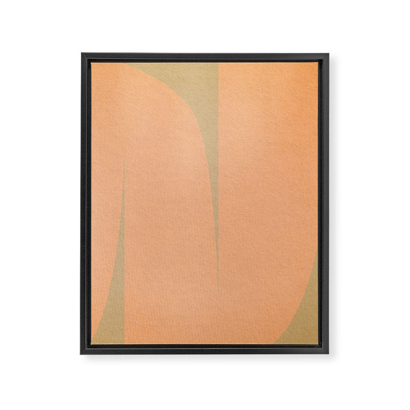 simple abstract shape-05  Framed Canvas Print Gallery Image 6