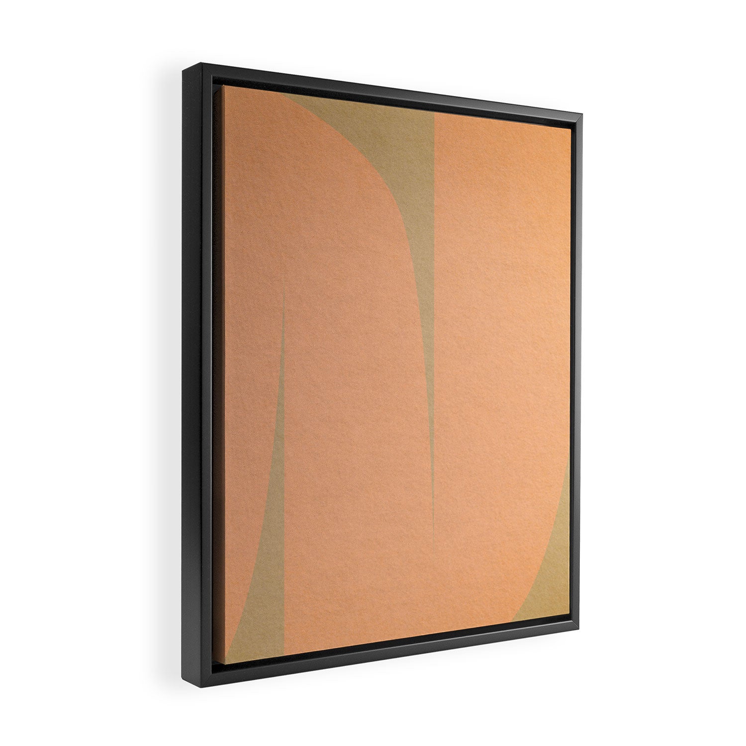 simple abstract shape-05  Framed Canvas Print Gallery Image 2