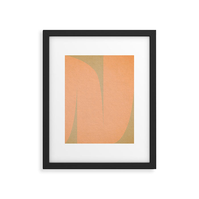 simple abstract shape-05  Framed Art Print Gallery Image 1