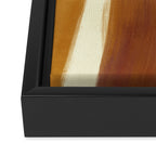 Soft shapes  Framed Canvas Print Gallery Image 3