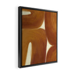 Soft shapes  Framed Canvas Print Gallery Image 2