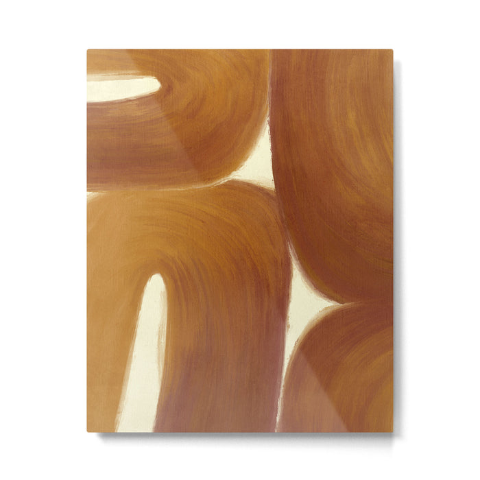 Soft shapes  Metal Print Gallery Image 1