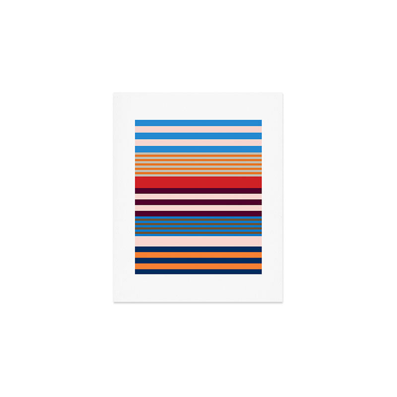 Stripe pattern 01 Art Print Gallery Image 1