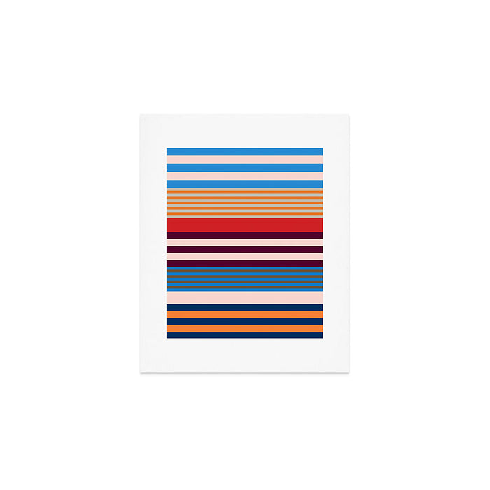 Stripe pattern 01 Art Print Gallery Image 1