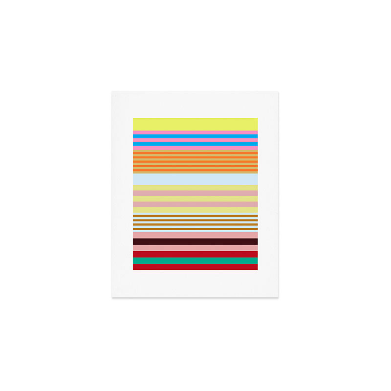 stripe pattern 03 Art Print Gallery Image 1