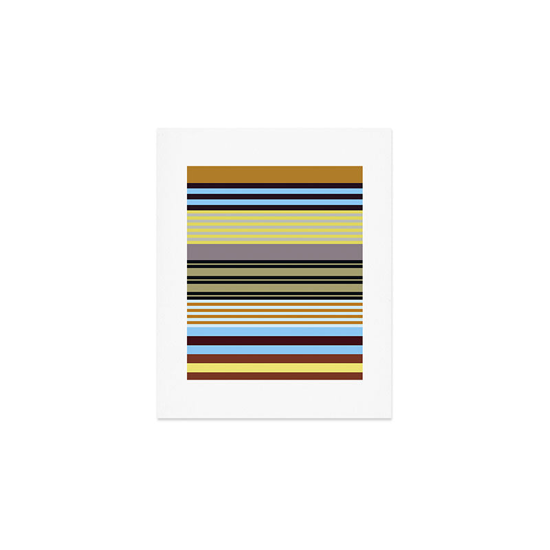 stripe pattern 04 Art Print Gallery Image 1