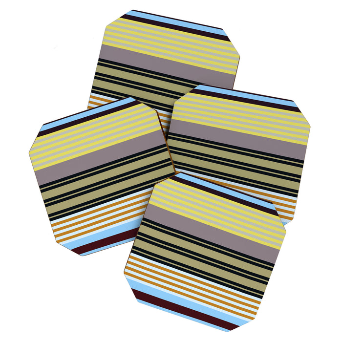 stripe pattern 04 Coaster Gallery Image 1