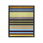 stripe pattern 04 Framed Canvas Print Gallery Image 6